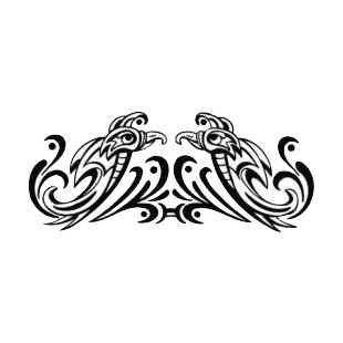 Bird drawing listed in birds decals.