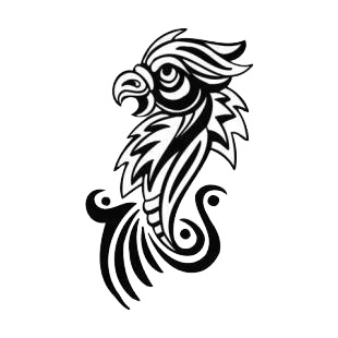 Bird drawing listed in birds decals.