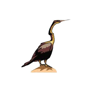 Crane bird listed in birds decals.