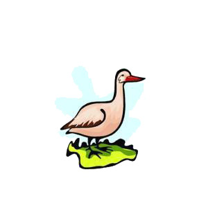 Goose being outdoor listed in agriculture decals.