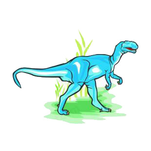 Tyrannosaurus listed in dinosaurs decals.