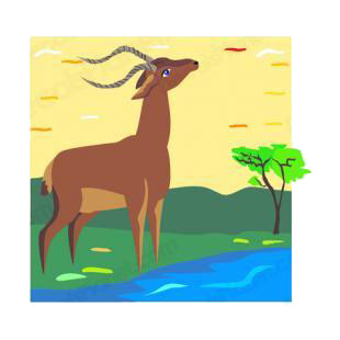 Gazelle listed in deer decals.