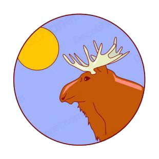 Buck listed in deer decals.