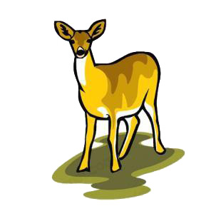 Deer listed in deer decals.