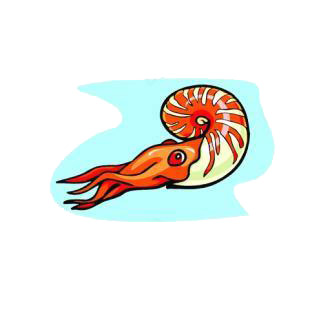 Ammonite listed in dinosaurs decals.