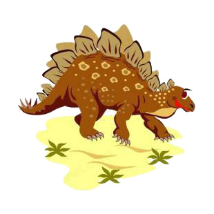 Stegosaurus listed in dinosaurs decals.