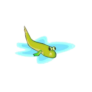 Walking goby listed in cartoon decals.