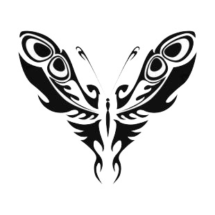 Butterfly listed in butterflies decals.