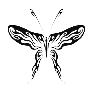 Butterfly listed in butterflies decals.