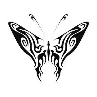 Butterfly listed in butterflies decals.