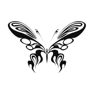 Butterfly listed in butterflies decals.