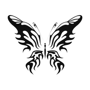 Butterfly listed in butterflies decals.