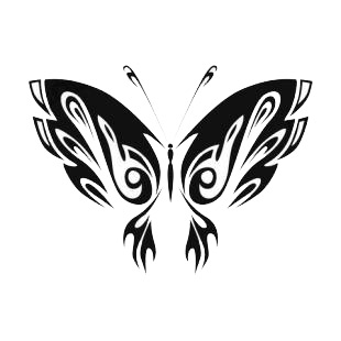 Butterfly listed in butterflies decals.