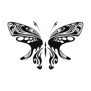 Butterfly listed in butterflies decals.