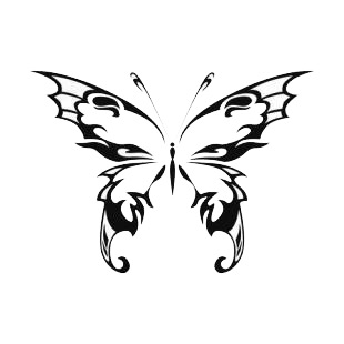 Butterfly listed in butterflies decals.