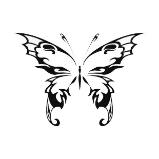 Butterfly listed in butterflies decals.