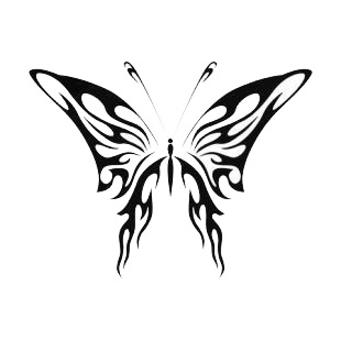 Butterfly listed in butterflies decals.