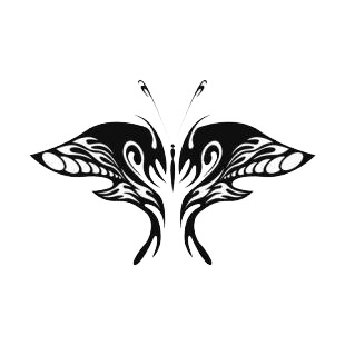 Butterfly listed in butterflies decals.