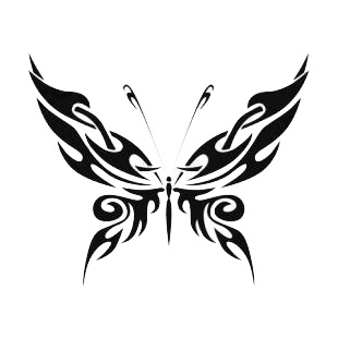 Butterfly listed in butterflies decals.