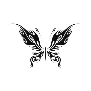 Butterfly listed in butterflies decals.