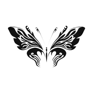 Butterfly listed in butterflies decals.