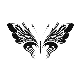 Butterfly listed in butterflies decals.