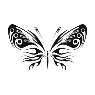 Butterfly listed in butterflies decals.