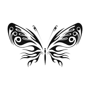 Butterfly listed in butterflies decals.