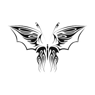 Butterfly listed in butterflies decals.