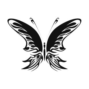 Butterfly listed in butterflies decals.