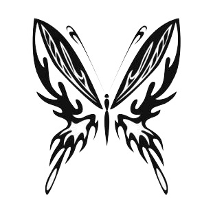 Butterfly listed in butterflies decals.