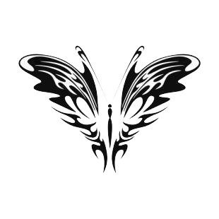 Butterfly listed in butterflies decals.