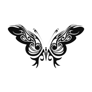 Butterfly listed in butterflies decals.