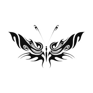 Butterfly listed in butterflies decals.