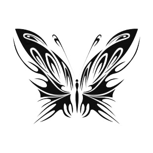 Butterfly listed in butterflies decals.