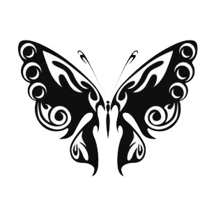 Butterfly listed in butterflies decals.