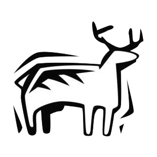 Deer listed in deer decals.