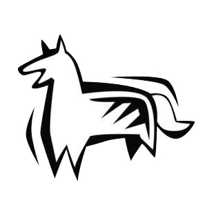 Sheperd dog listed in dogs decals.