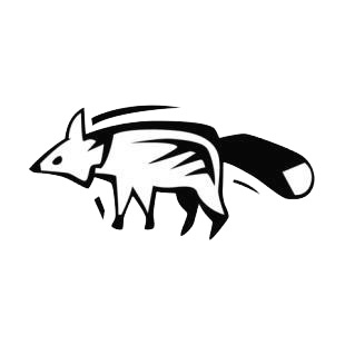 Fox listed in dogs decals.