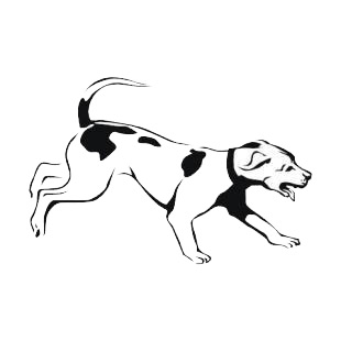 Greyhound listed in dogs decals.