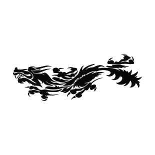 Dragon tattoo listed in dragons decals.