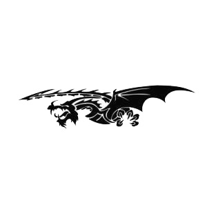 Dragon tattoo listed in dragons decals.