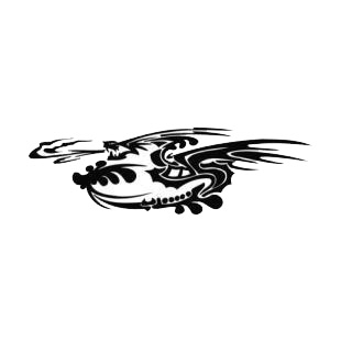 Dragon tattoo listed in dragons decals.