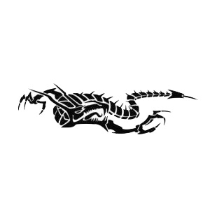 Dragon tattoo listed in dragons decals.