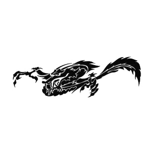 Dragon tattoo listed in dragons decals.