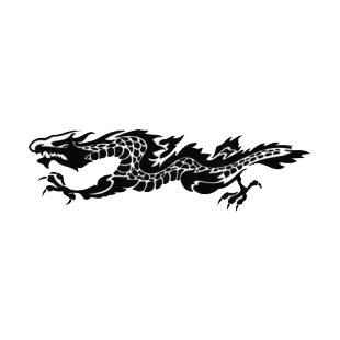 Dragon tattoo listed in dragons decals.