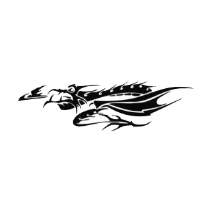 Dragon tattoo listed in dragons decals.