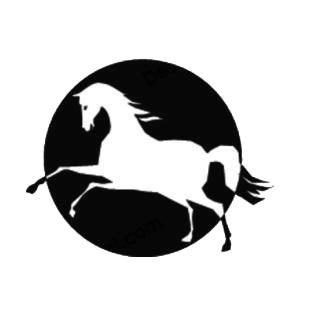 Horse logo listed in farm decals.