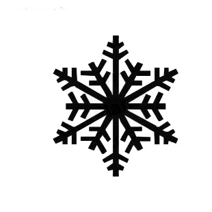 Snow flake christmas listed in snowflakes decals.