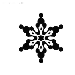 Snow flake christmas listed in snowflakes decals.